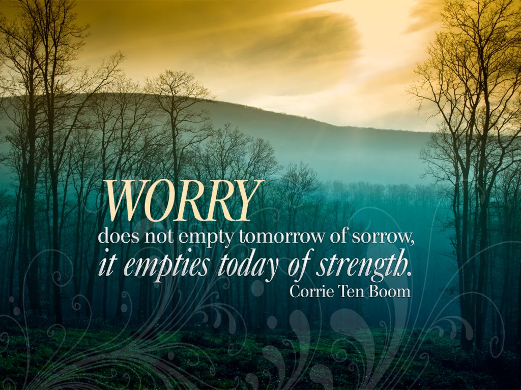 Marlene Shiple, Ph.D., The Life Coach Dr., advocates Giving up Worry!